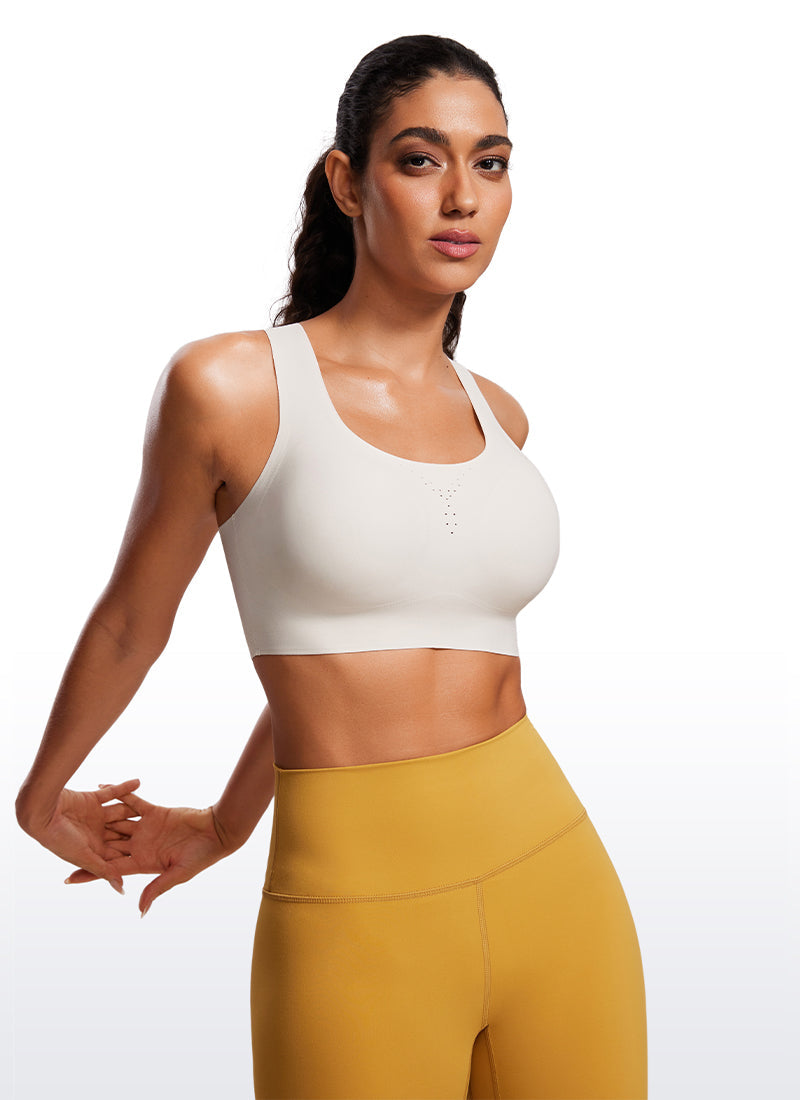 Flex Sculpt Racerback Sports Bra U Neck