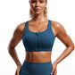 Zip Front High Impact Sports Bra