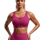 Zip Front High Impact Sports Bra