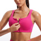 Zip Front High Impact Sports Bra