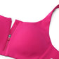 Zip Front High Impact Sports Bra