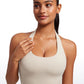 Butterluxe Halter Built-in Bra Tanks