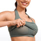 Butterluxe Halter Built-in Bra Tanks