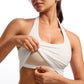 Butterluxe Halter Built-in Bra Tanks