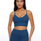 Butterluxe V Neck Longline Sports Bra