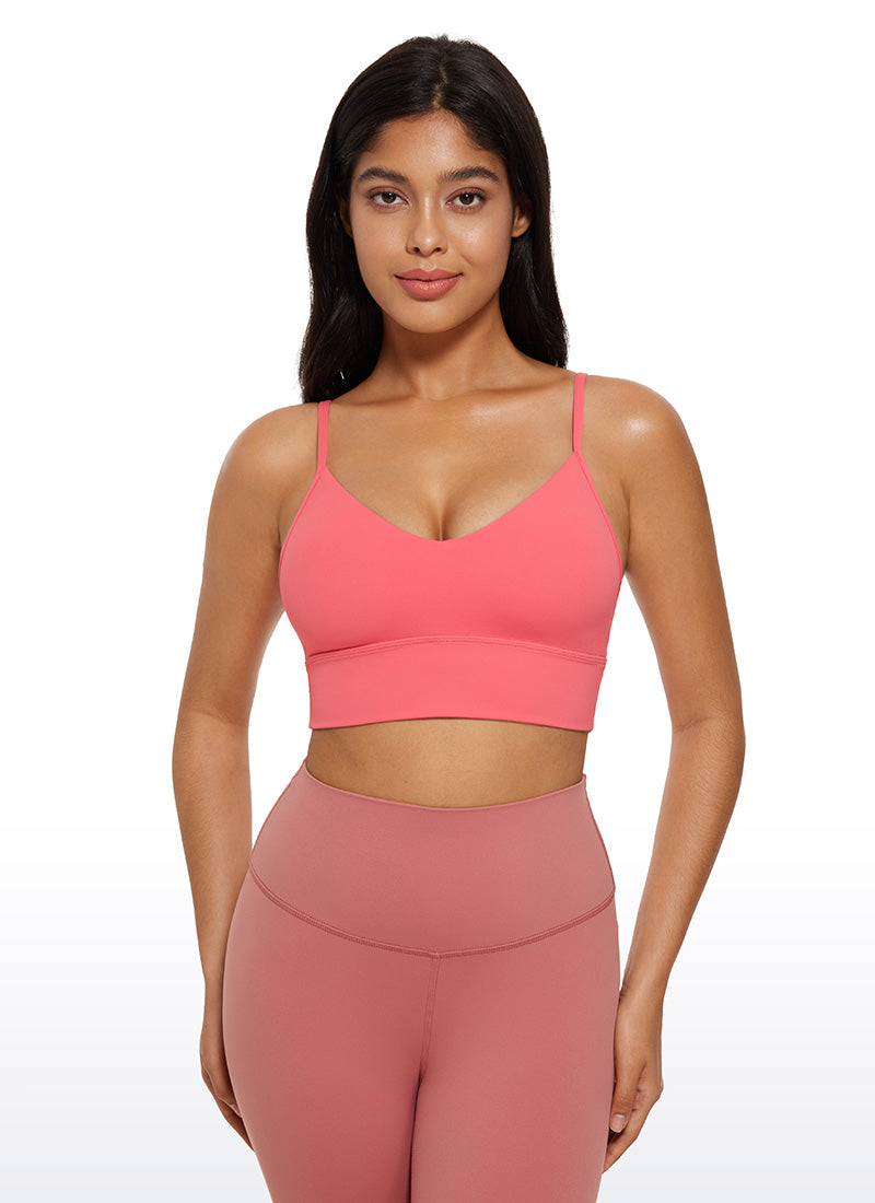 Butterluxe V Neck Longline Sports Bra