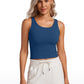 Butterluxe Double Lined Scoop Neck Tank Top