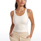 Butterluxe Double Lined Scoop Neck Tank Top