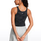 Butterluxe Double Lined Scoop Neck Tank Top