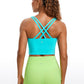 Butterluxe Criss Cross Back Built-in Bra Tanks