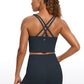 Butterluxe Criss Cross Back Built-in Bra Tanks