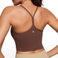 Butterluxe Y Back Built-in Bra Tanks