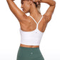 Butterluxe Y Back Built-in Bra Tanks