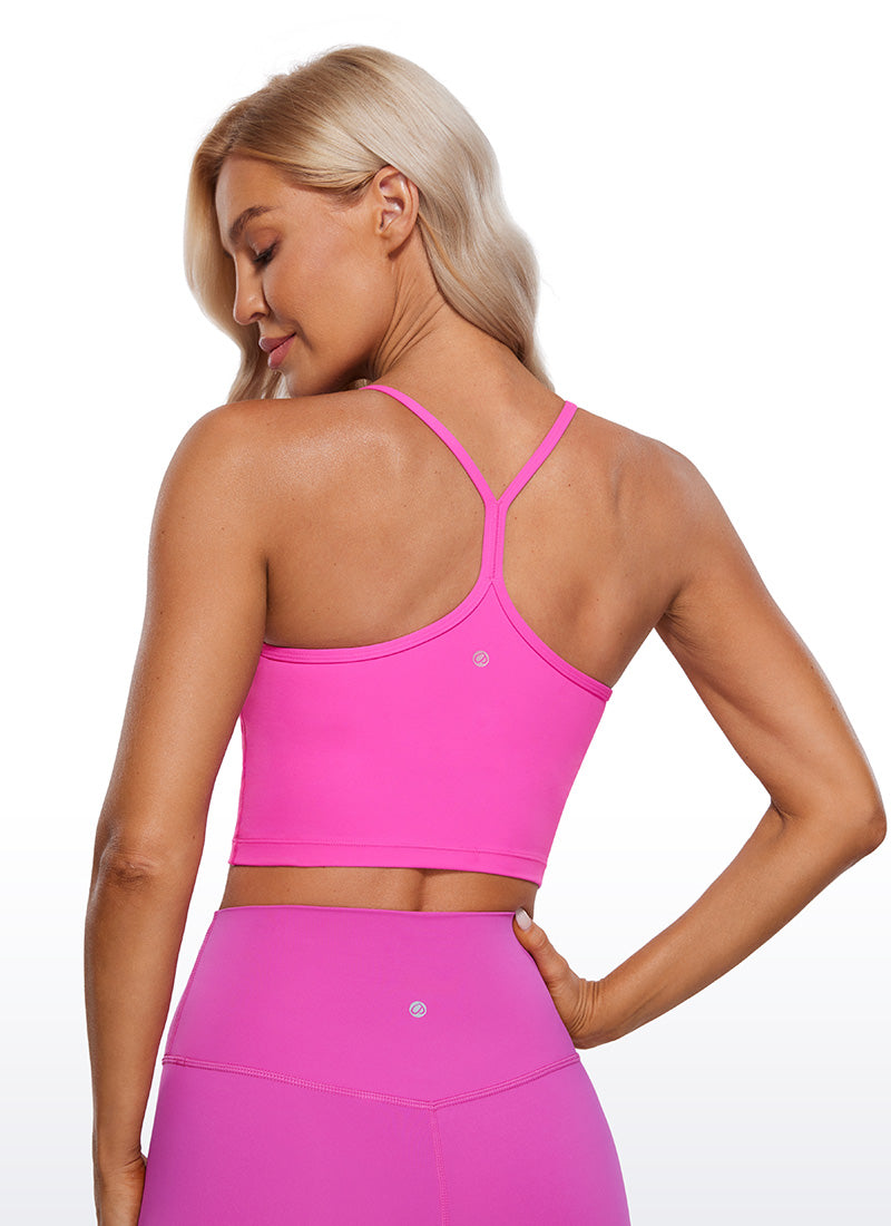 Butterluxe Y Back Built-in Bra Tanks