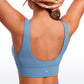 Butterluxe Deep V Neck Longline Sports Bra