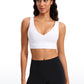 Butterluxe Deep V Neck Longline Sports Bra