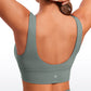 Butterluxe Deep V Neck Longline Sports Bra