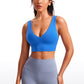 Butterluxe Deep V Neck Longline Sports Bra