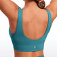 Butterluxe Deep V Neck Longline Sports Bra