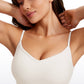 Butterluxe V Neck Sweetheart Built-in Bra Tanks