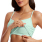 Butterluxe V Neck Sweetheart Built-in Bra Tanks