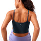 Butterlift Scoop Neck Cropped Build-in Bra Tanks