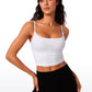 Butterlift Scoop Neck Cropped Build-in Bra Tanks