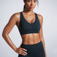 Butterbreeze V Neck Sports Bras Adjustable Straps