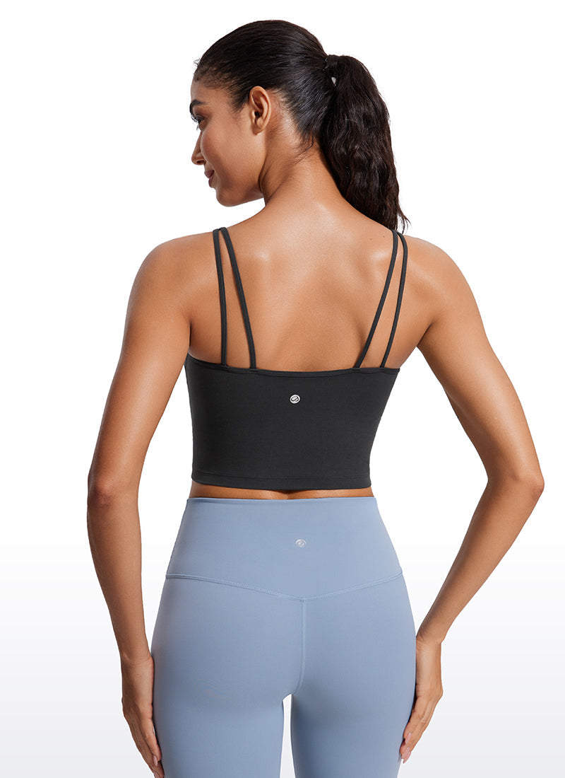 Butterluxe-Light V Neck Longline Sports Bra