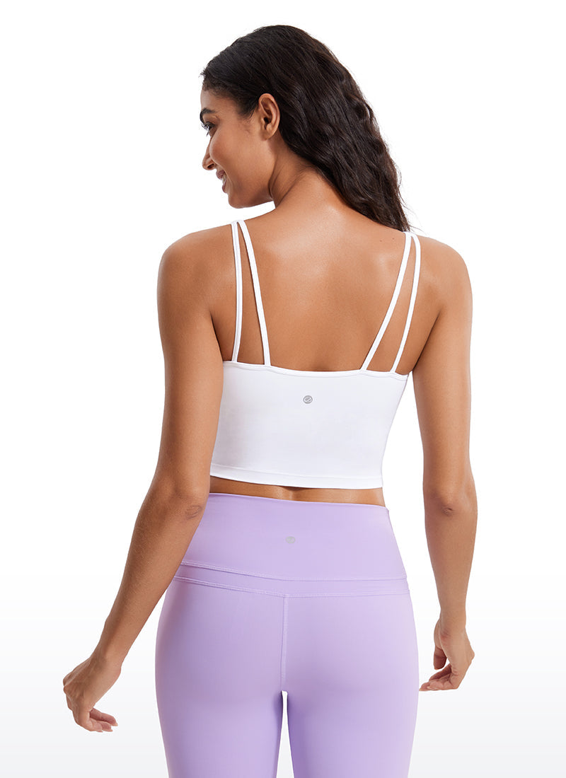 Butterluxe-Light V Neck Longline Sports Bra