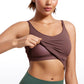 Butterluxe-Light V Neck Longline Sports Bra