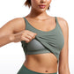 Butterluxe-Light V Neck Longline Sports Bra