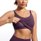 Butterluxe-Light V Neck Longline Sports Bra