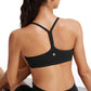 Butterluxe Ruched V Neck Sports Bra