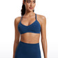 Butterluxe Ruched V Neck Sports Bra