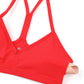 Butterluxe Ruched V Neck Sports Bra