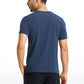 Pima Cotton Henley Short Sleeves