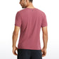 Pima Cotton Henley Short Sleeves