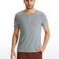 Pima Cotton Henley Short Sleeves