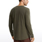 Pima Cotton Henley Long Sleeve