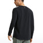 Pima Cotton Henley Long Sleeve