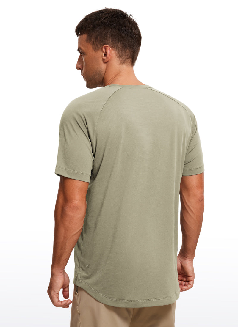 Lightweight Quick Dry Short sleeves Round Neck