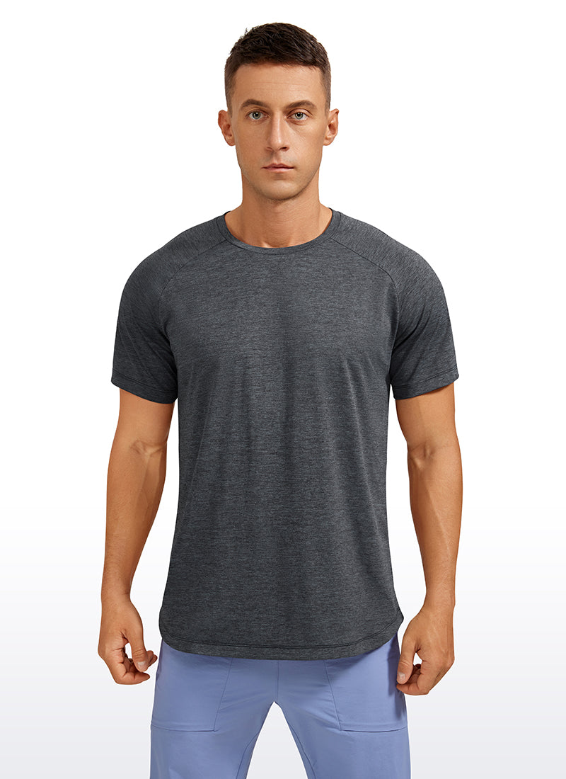 Lightweight Quick Dry Short sleeves Round Neck