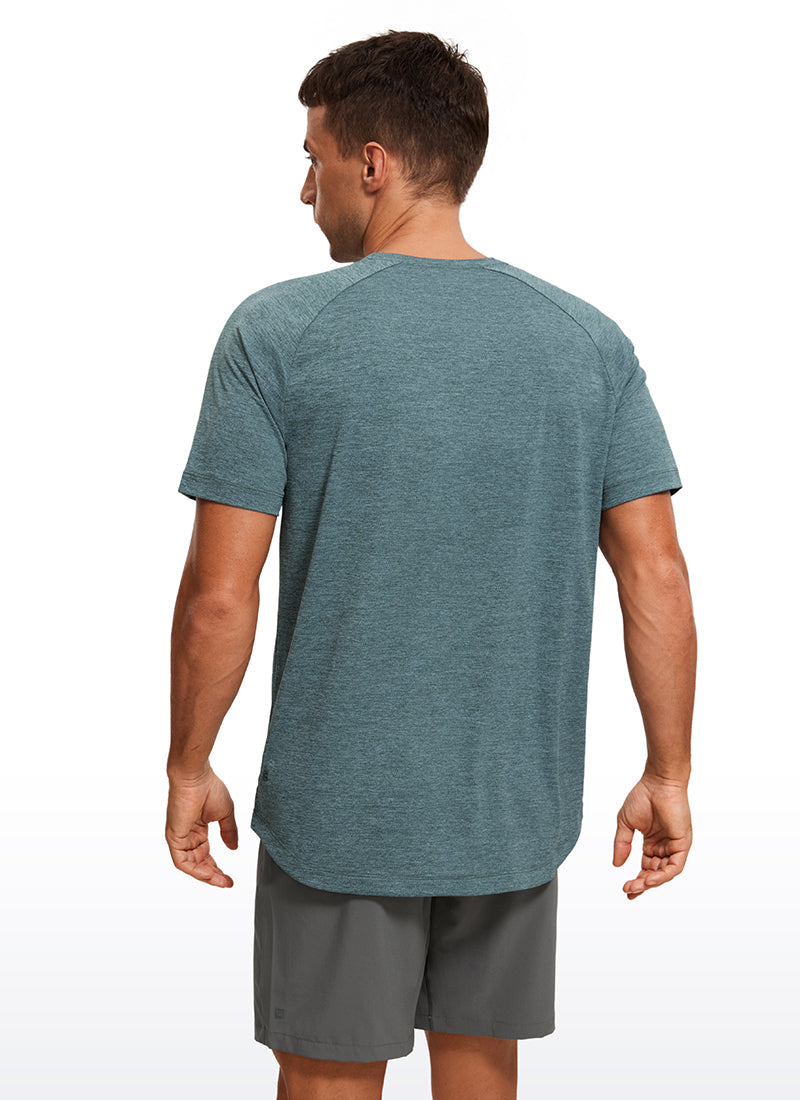 Lightweight Quick Dry Short sleeves Round Neck