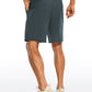 Feathery-Fit Athletic Shorts 9''- Linerless