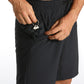 Feathery-Fit Athletic Shorts 9''- Linerless