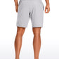 Feathery-Fit Athletic Shorts 9''- Lined