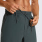 Feathery-Fit Athletic Shorts 9''- Lined