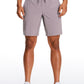 Feathery-Fit Athletic Shorts 9''- Lined