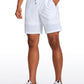 Feathery-Fit Athletic Shorts 9''- Lined